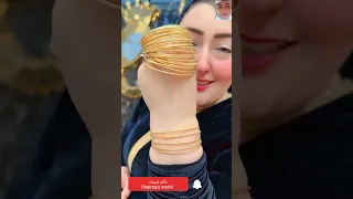 غوايش ذهب عيار 21 عند أميرة الذهب 