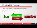 8 3 Conversion Functions- TO CHAR TO DATE TO NUMBER Functions Part 2