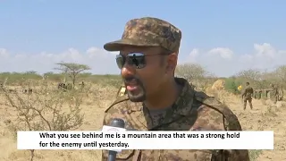 Video Ethiopia S Abiy Ahmed At Battlefield Front To Fight Rebels 