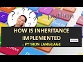 INHERITANCE PYTHON PYTHON INHERITANCE HOW IS INHERITANCE IMPLEMENTED IN PYTHON HINDI URDU