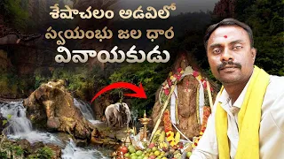 స్వయంభుగా వెలిసిన కాణిపాక జల ధార వినాయకుడు  | Lord Ganesha appeared in the Seshachalam forest  