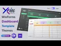 Build a Modern WinForms Dashboard Login with Dark Light modes using KimTOOLs Themes