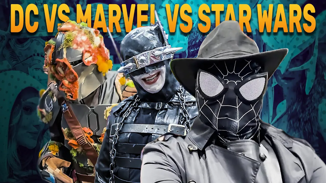 Which Fandom Has the Best Cosplay Variants? | Marvel vs DC - Star Wars Vs Star Trek