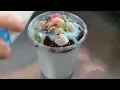 Shaved Ice with Red Beans(patbingsu) / Korean street food / 1,500원짜리 옛날 팥빙수