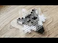 Relaxing Lone Wolf Perler Beads Keyring