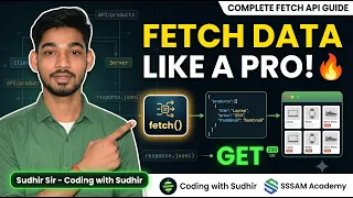 JavaScript Fetch API Tutorial Fetch Data from API Display Dynamic Products