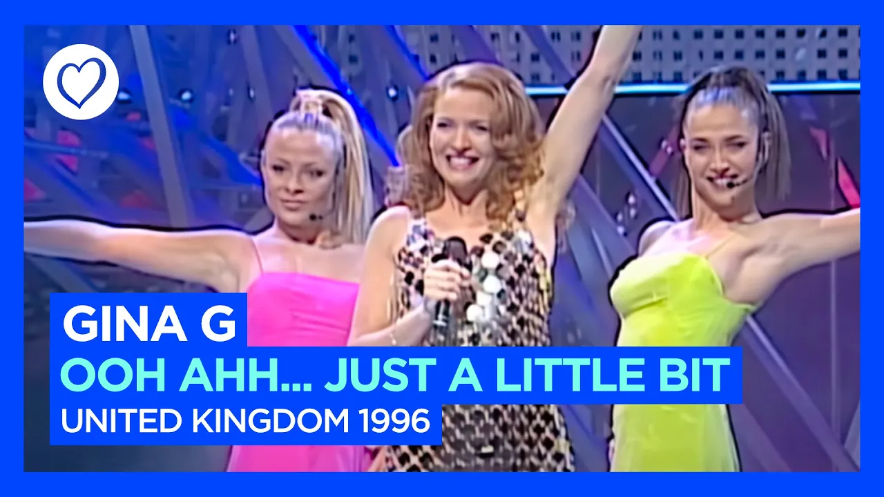 Gina G - Ooh Aah… Just A Little Bit | United Kingdom 🇬🇧 | Live - Grand Final - Eurovision 1996