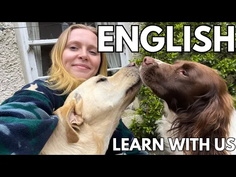 English Listening and Speaking Practice with my Dogs | Comprehensible Input |