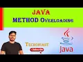 Java Tutorial Method Overloading