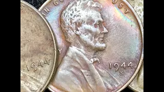500 000 US Penny - 1944S United States Steel Cent Error Coin
