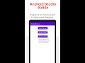 Android Studio Kotlin - Programs on Intents Event Listeners and Adapters