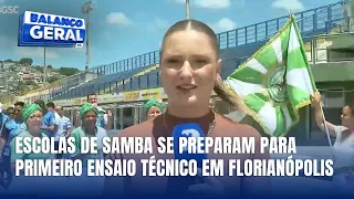 Escola de Samba Jardim das Palmeiras se prepara para ensaio técnico