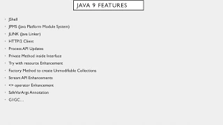 Java 9 Features JShell