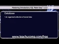 SQL Training - Structured Query Language Tutorial