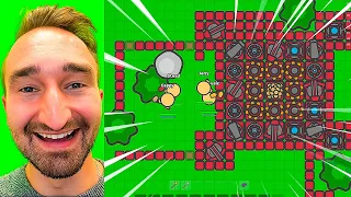 4-Player Mega Base Strategy In Zombs io