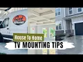Geek Squad s TV MOUNTING Pro Tips HUGE SAVINGS House To Home New Construction