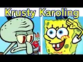 Friday Night Funkin' VS Krusty Karoling | SpongeBob SquarePants, Mr. Krabs \u0026 Squidward (FNF Mod)