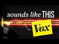 Lagu The VOX Sound Design System