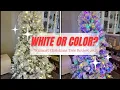 Walmart Christmas Tree Review 2025 Holiday Time 7 5ft Flocked Pre-Lit Tree