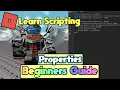 Roblox Beginners Scripting Guide 2019 Create A Game - Properties Part 1