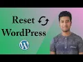 How To Reset Wordpress Website NDevs
