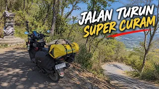 ROCKY MELEWATI JALAN TURUNAN PANJANG! MAKIN KE BAWAH MAKIN MENEGANGKAN