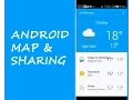 ANDROID MAP AND SHARING INTENT