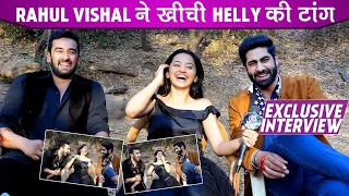 ishq mein marjawan 2 rrahul sudhir u0026 vishal vashishtha tease helly shah fun interview on last day