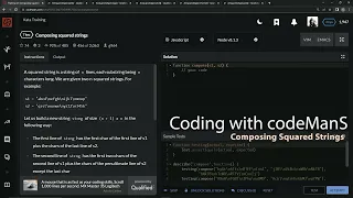 Learn Javascript Codewars 7 kyu Season 2 - Composing Squared Strings