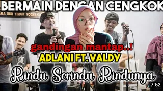Download RINDU SERINDU RINDUNYA-SPOON  (cover) ADLANI RAMBE FEAT VALDY NYONK ||MALAYSIA REACTION🇲🇾 MP3