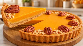 Der beste gesunde Kürbiskuchen für den Herbst! Glutenfrei und ohne Zucker!