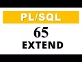 tutorial 65 Collection Method EXTEND in Oracle Database