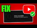 How To Fix YouTube This Content Isn t Available Try Again Later