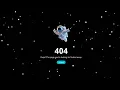 create animated responsive 404 error page using html css