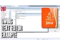 JAVA Simple text editor example - Swing API