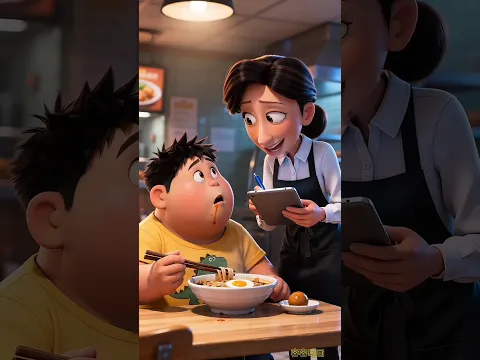 dasar pelayan curang! #shorts #cartoon #animation