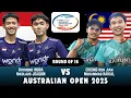 Raymond Indra/Nikolaus Joaquin vs Choong/Haikal Muhammad - Badminton Australian Open 2025 {R16-MD}