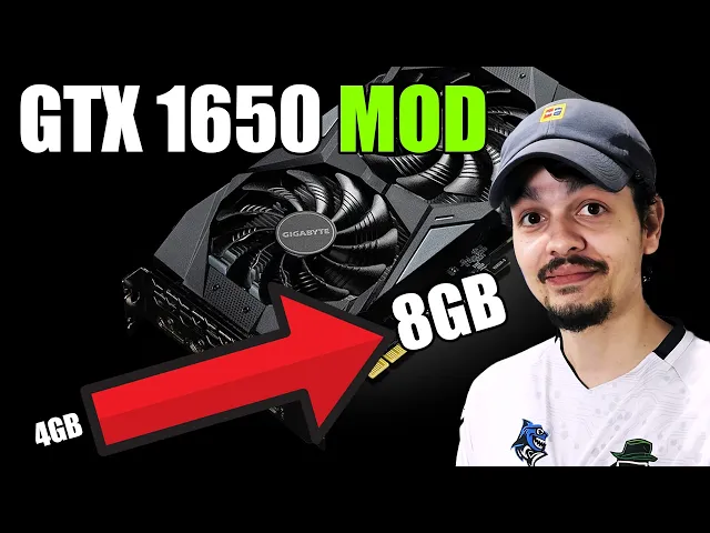 Como Seria uma GTX 1650 com 8GB? Nós Fizemos e Testamos!