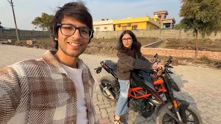 Avantika Ne Bike Chala Di 😍 