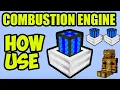 Buildcraft how to use combustion engine in Minecraft