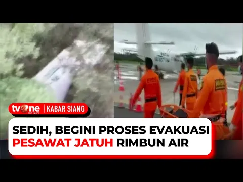 Petugas Evakuasi 3 Jenazah Kru Pesawat Rimbun Air yang Jatuh di Papua