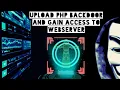 How to gain control of a WEBSERVER by uploading a PHP BACKDOOR