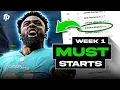 18 MUST Start Players for Week 1 2023 Fantasy Football