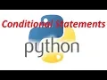 Python Control Flow - Conditional Statements