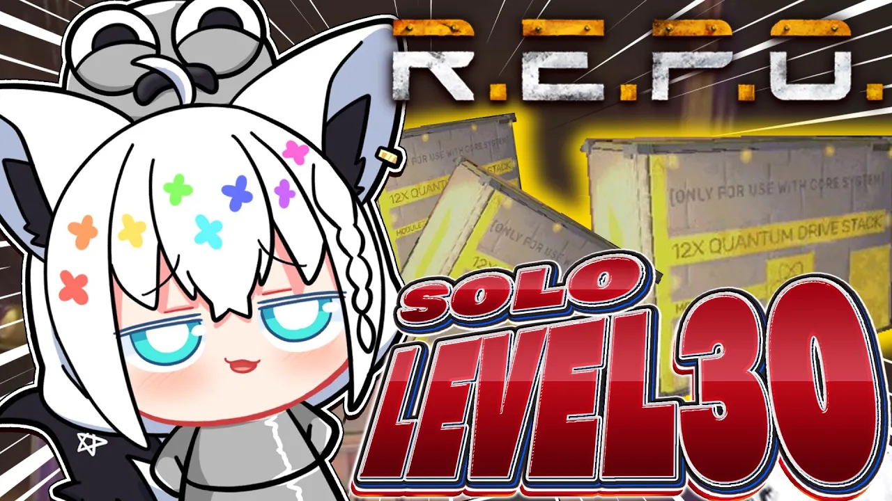 【R.E.P.O.】　枠ガチャに失敗したSOLOREPOの会【ホロライブ/白上フブキ】