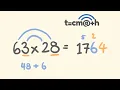 Fast Math Tricks - How to multiply ANY 2 digit numbers up to 100