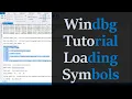 Windbg tutorial - loading symbols