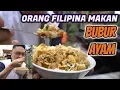Lagu PINOY EATS BUBUR AYAM FOR THE FIRST TIME! - Indonesian Breakfast