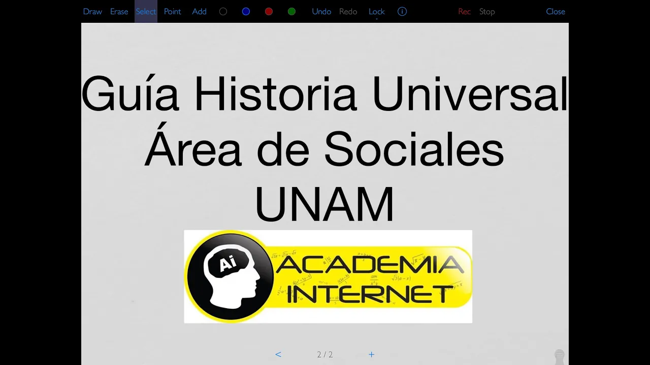 GUÍA HISTORIA UNIVERSAL SOCIALES UNAM
