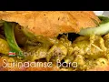 Lagu 🇸🇷 Surinaamse Bara maken gevuld met kip in masala kip kerrie recept|Bara chicken curry|